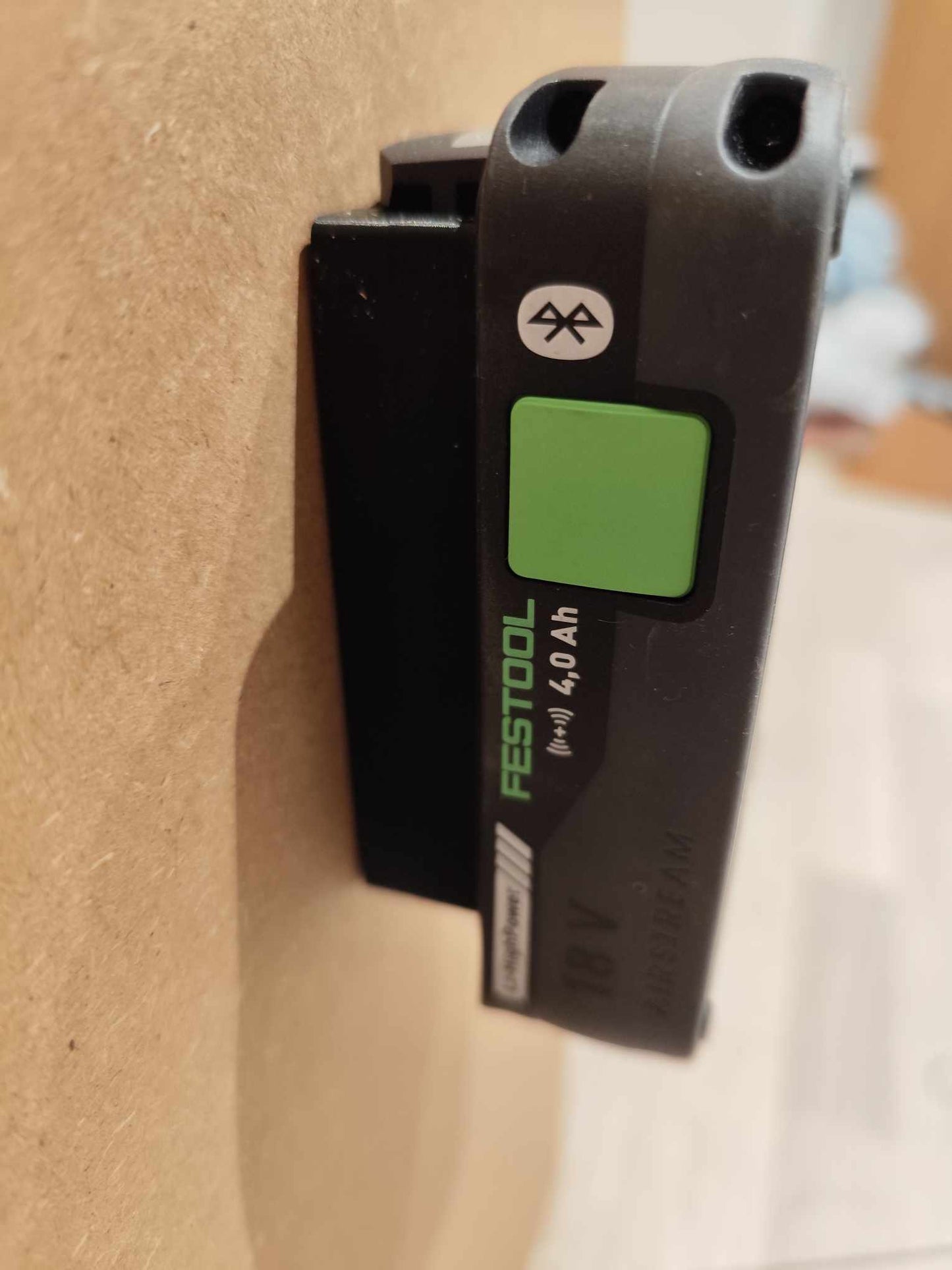 Batterihållare för Festool 18V – Smidig Förvaring och Enkel Åtkomst